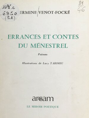 cover image of Errances et contes du ménestrel